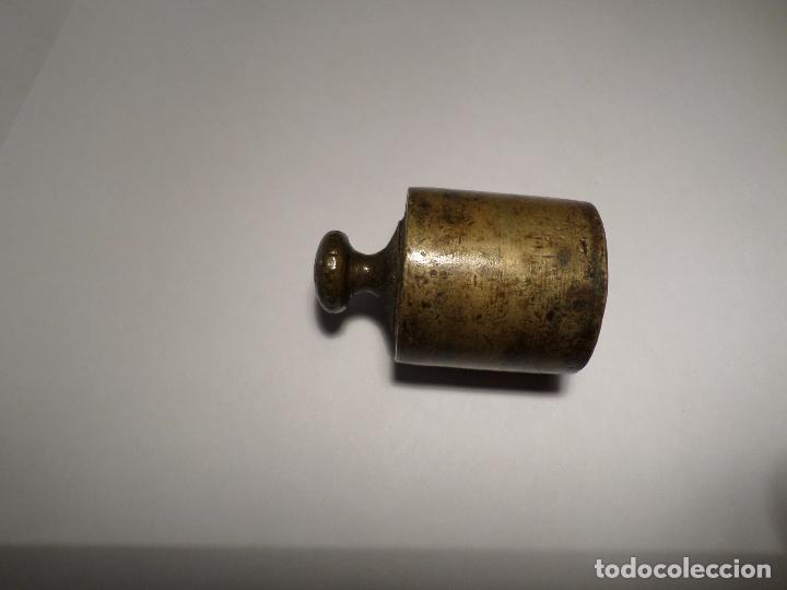 Antig&uuml;edades: JUEGO DE PESAS DE BRONCE - Foto 12