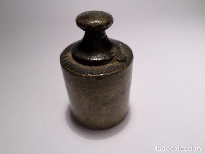 Antig&uuml;edades: JUEGO DE PESAS DE BRONCE - Foto 13