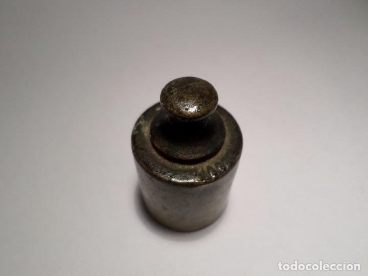Antig&uuml;edades: JUEGO DE PESAS DE BRONCE - Foto 14