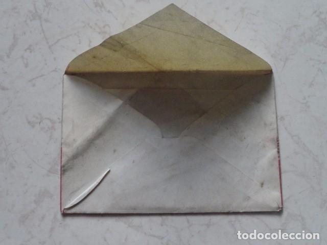 Antig&uuml;edades: SOBRE PUBLICIDAD OBSEQUIO HOJA DE AFEITAR BETER FLOR DE LIS - Foto 7