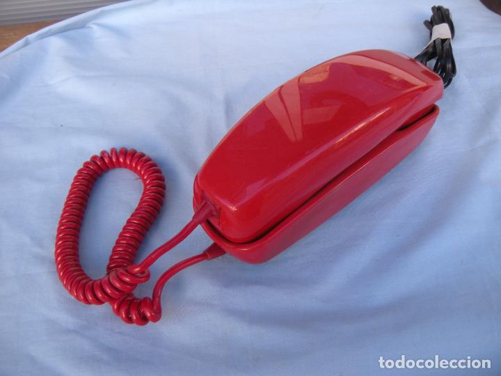 Tel&eacute;fonos: TEL&Eacute;FONO G&Oacute;NDOLA ROJO VINTAGE - Foto 3