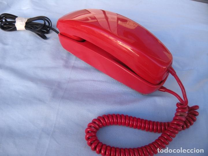 Tel&eacute;fonos: TEL&Eacute;FONO G&Oacute;NDOLA ROJO VINTAGE - Foto 5