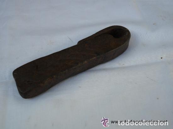 Antig&uuml;edades: PESA EN HIERRO DE FORJA SIGLO XVI - Foto 3