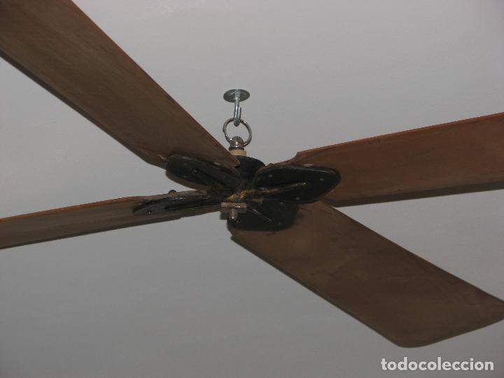 Antig&uuml;edades: ANTIGUA ASPA DE VENTILADOR - Foto 1