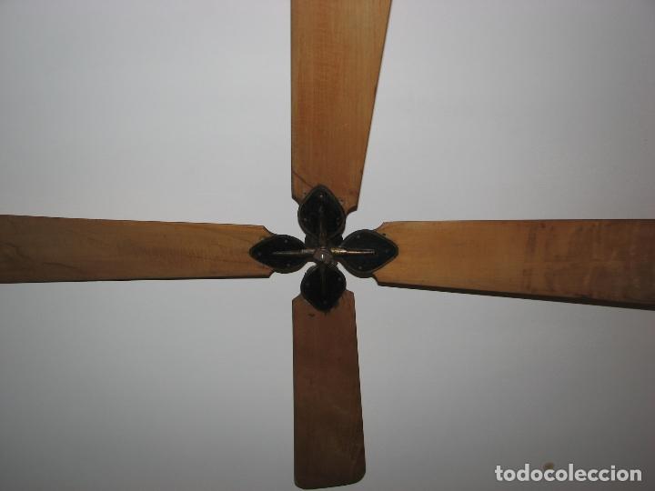 Antig&uuml;edades: ANTIGUA ASPA DE VENTILADOR - Foto 2