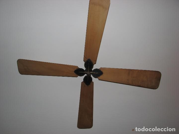 Antig&uuml;edades: ANTIGUA ASPA DE VENTILADOR - Foto 5