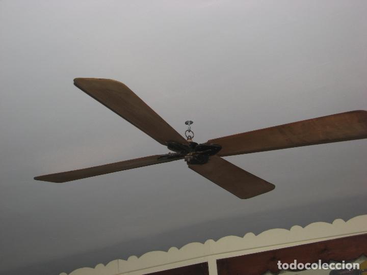 Antig&uuml;edades: ANTIGUA ASPA DE VENTILADOR - Foto 8