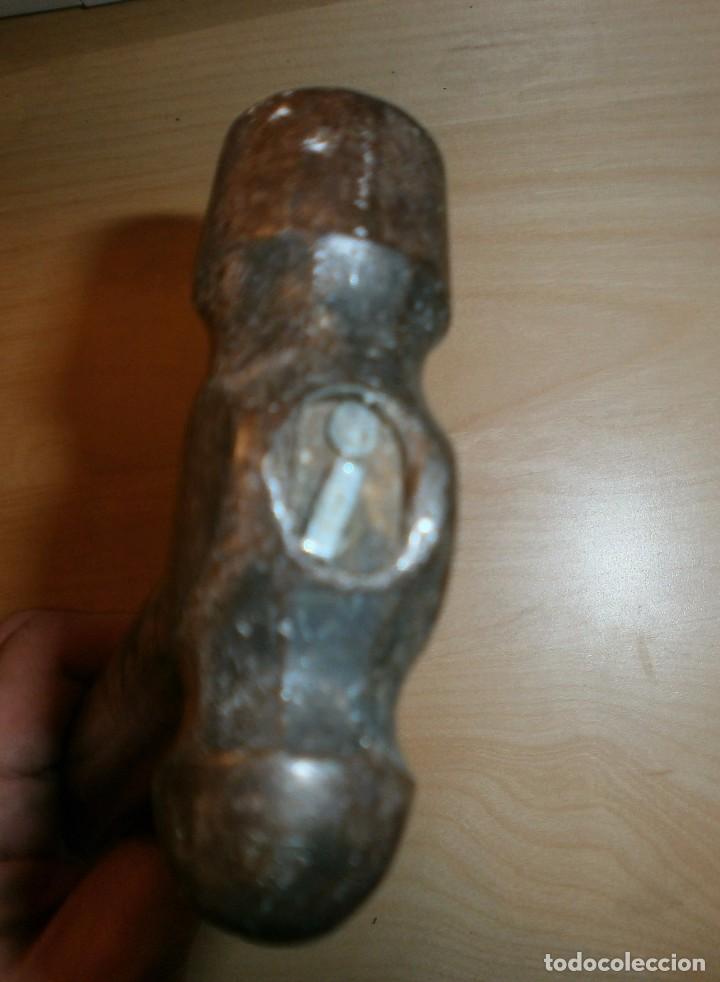 Antig&uuml;edades: Antiguo martillo hierro con mango madera - Foto 2