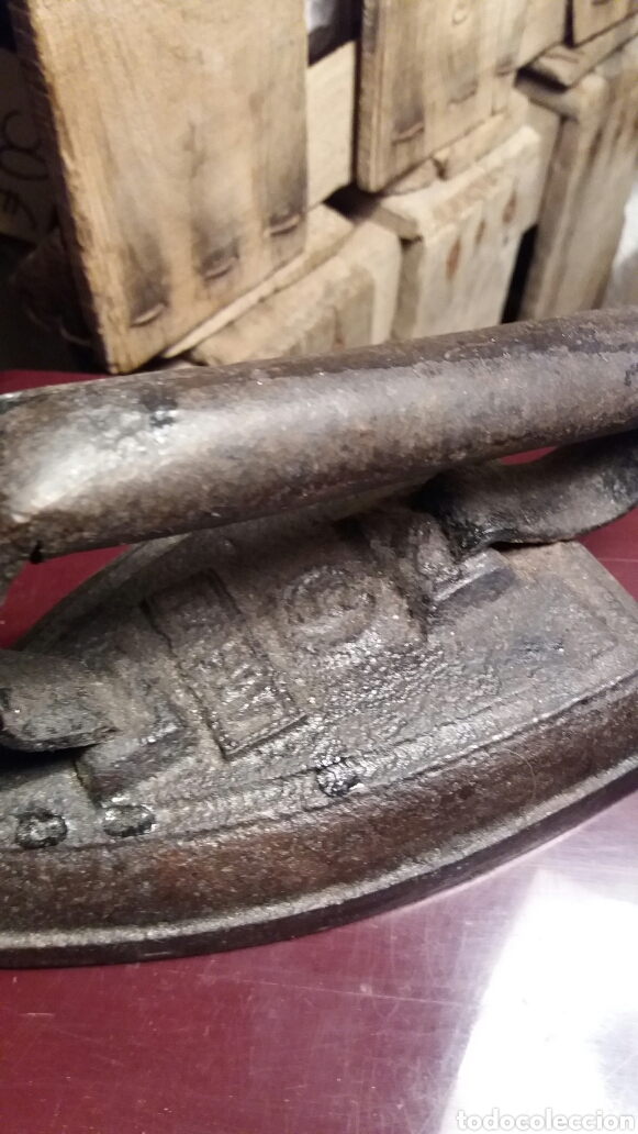 Antig&uuml;edades: Plancha de hierro - Foto 3