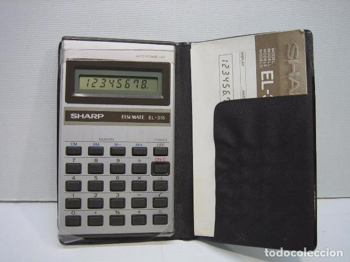 Antig&uuml;edades: Calculadora Sharp modelo EL-315 - Foto 1