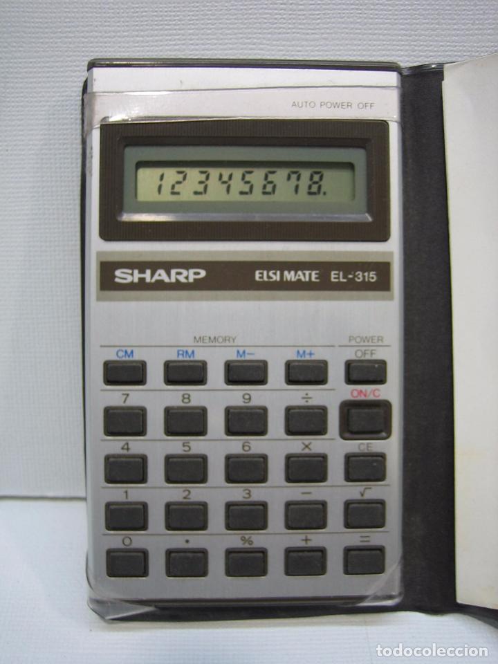 Antig&uuml;edades: Calculadora Sharp modelo EL-315 - Foto 2