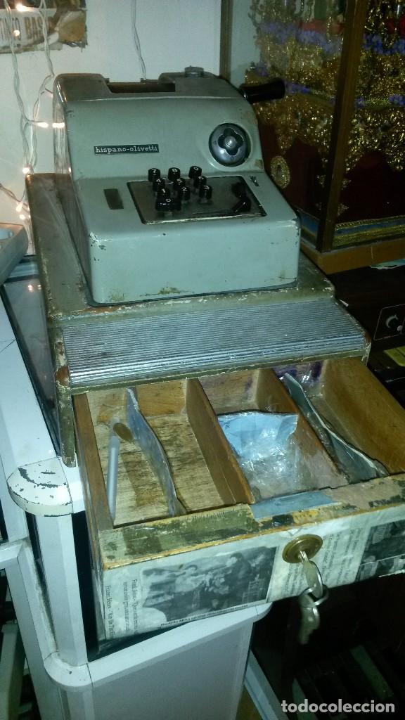 Antig&uuml;edades: Caja registradora . Marca: Hispano-Olivetti - Foto 3