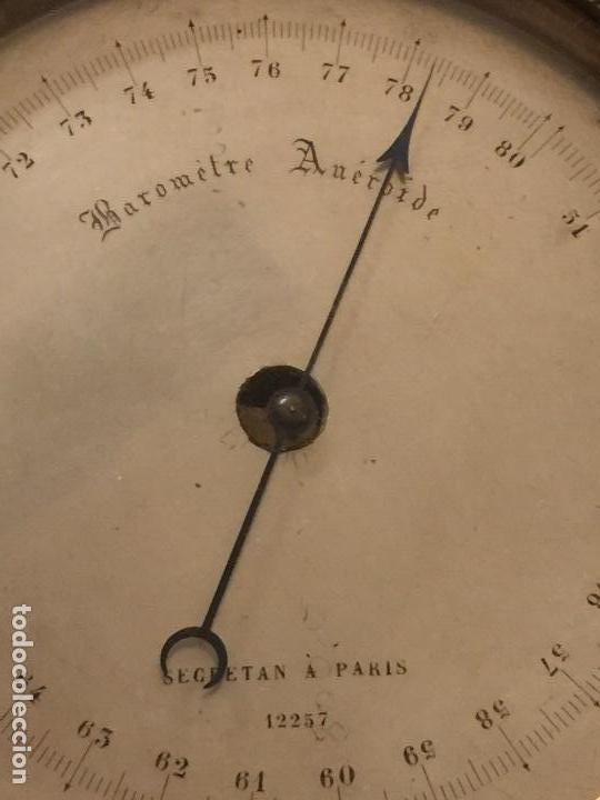Antig&uuml;edades: BAR&Oacute;METRO FRANC&Eacute;S DEL SIGLO XIX - Foto 5