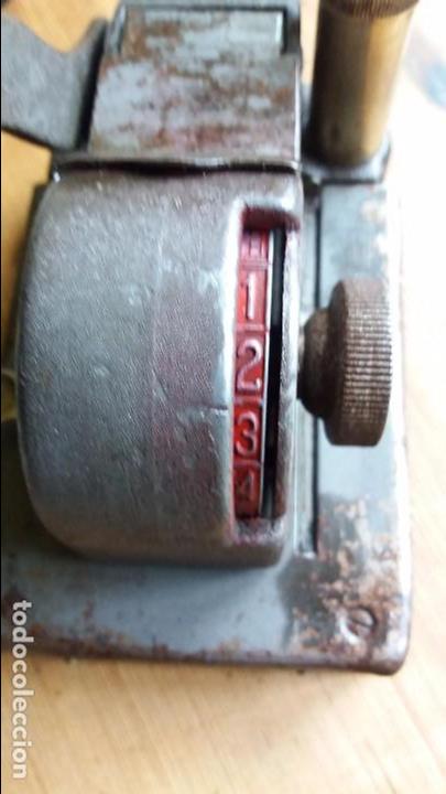 Antig&uuml;edades: MARCADORA/IMPRESORA DE CHEQUES TOOD MACHINES - Foto 3