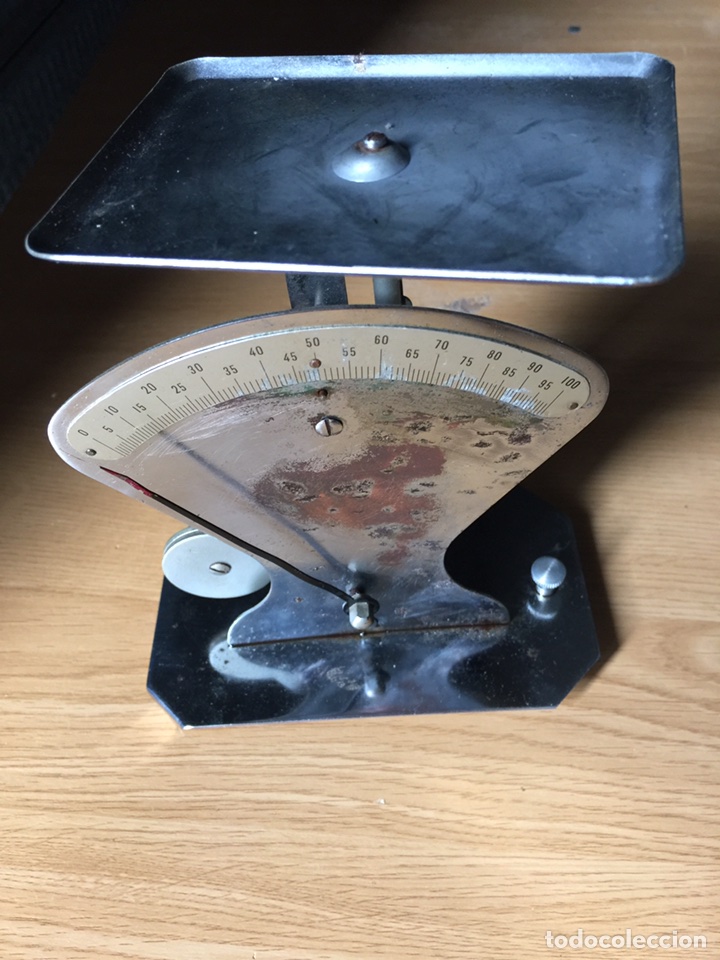 Antig&uuml;edades: MINI PESO DE PRECISION ANTIGUO. PESA CARTAS. 100 G. - Foto 1
