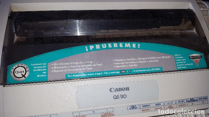 Antig&uuml;edades: MAQUINA DE ESCRIBIR CANON - Foto 2