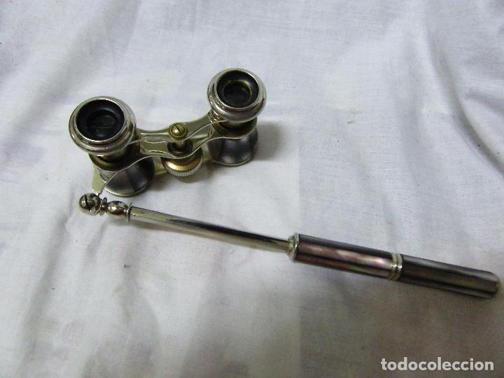 Antig&uuml;edades: IMPERTINENTES NACAR-MANGO EXTENSIBLE-ANTIGUO - Foto 9