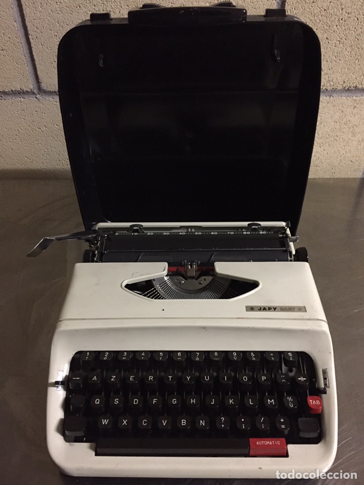 Antig&uuml;edades: M&aacute;quina de escribir Japy - Foto 1
