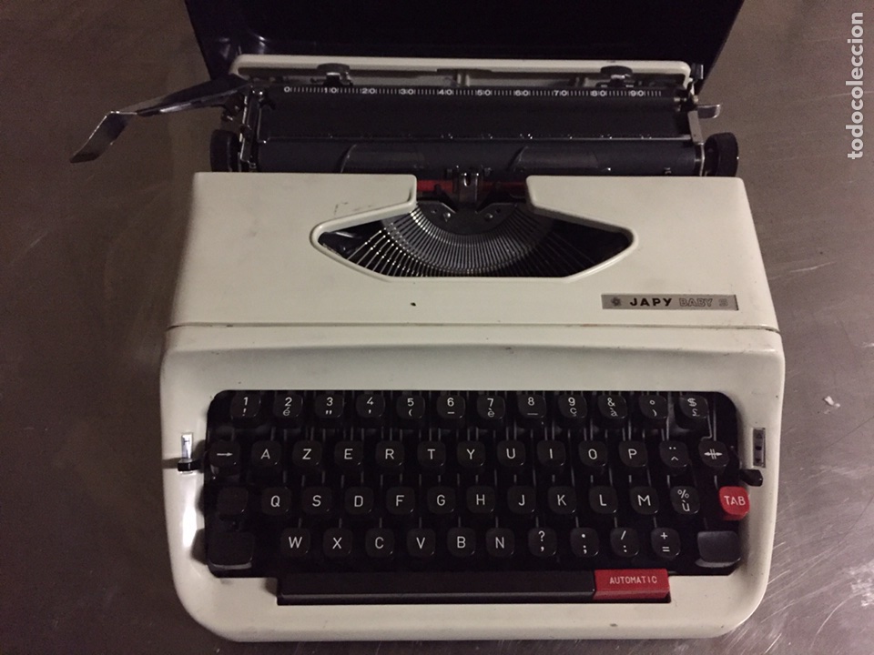 Antig&uuml;edades: M&aacute;quina de escribir Japy - Foto 2