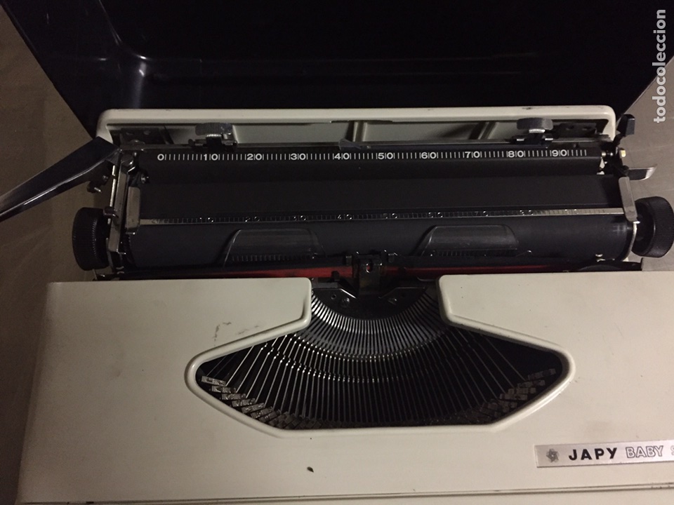 Antig&uuml;edades: M&aacute;quina de escribir Japy - Foto 4