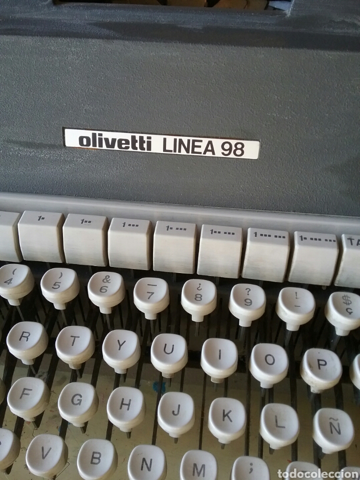 Antig&uuml;edades: M&aacute;quina de escribir, - Foto 2