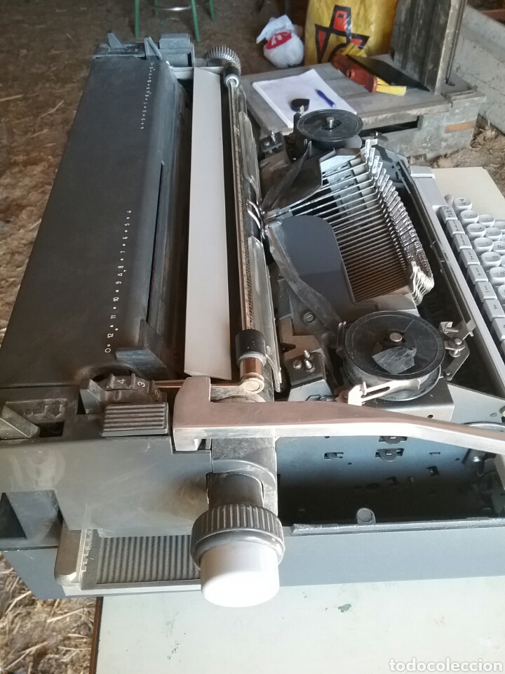 Antig&uuml;edades: M&aacute;quina de escribir, - Foto 4