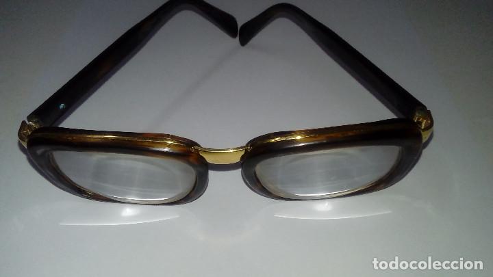 gafas de concha, oro 12 kl con vidrios de miner - Compra en todocoleccion