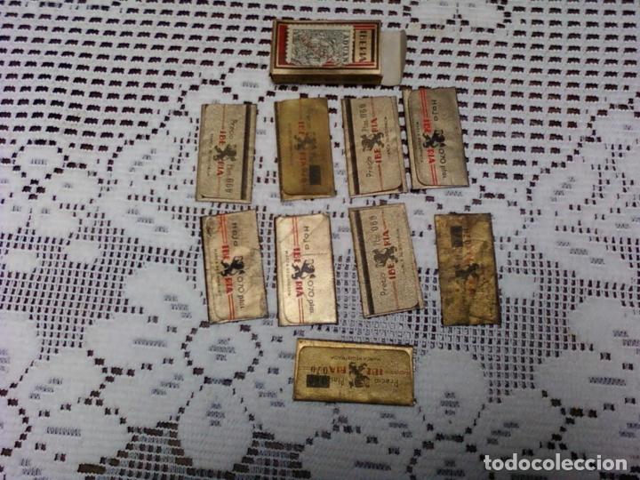 Antig&uuml;edades: CAJA HOJAS DE AFEITAR IBERIA - Foto 7