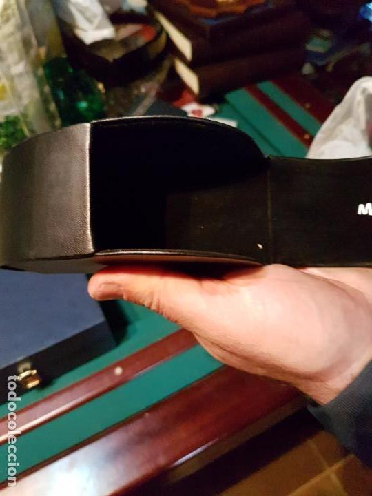 Antig&uuml;edades: BONITA FUNDA DE GAFAS DE PIEL DE LA MARCA MAXIMO DUTTI. - Foto 3