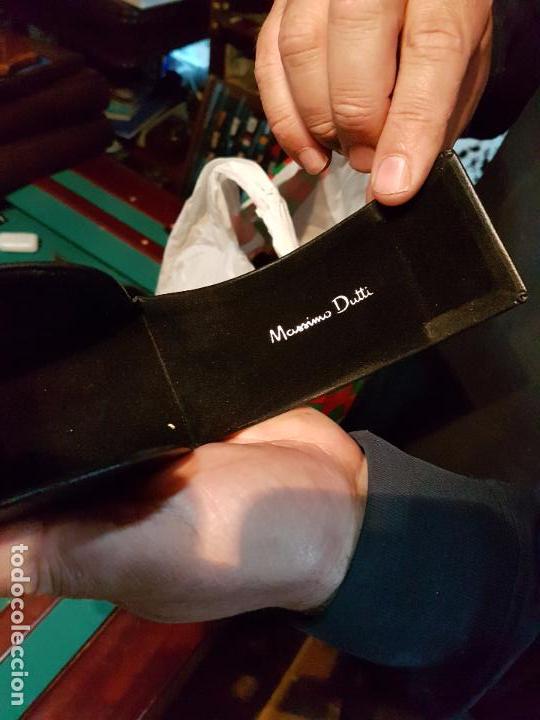 Antig&uuml;edades: BONITA FUNDA DE GAFAS DE PIEL DE LA MARCA MAXIMO DUTTI. - Foto 4