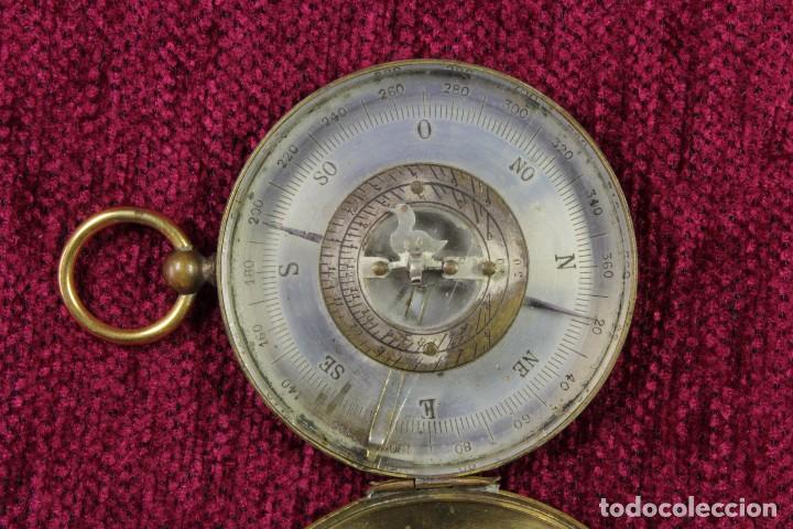 Antig&uuml;edades: Reloj Solar Port&aacute;til. S.XIX - Foto 7