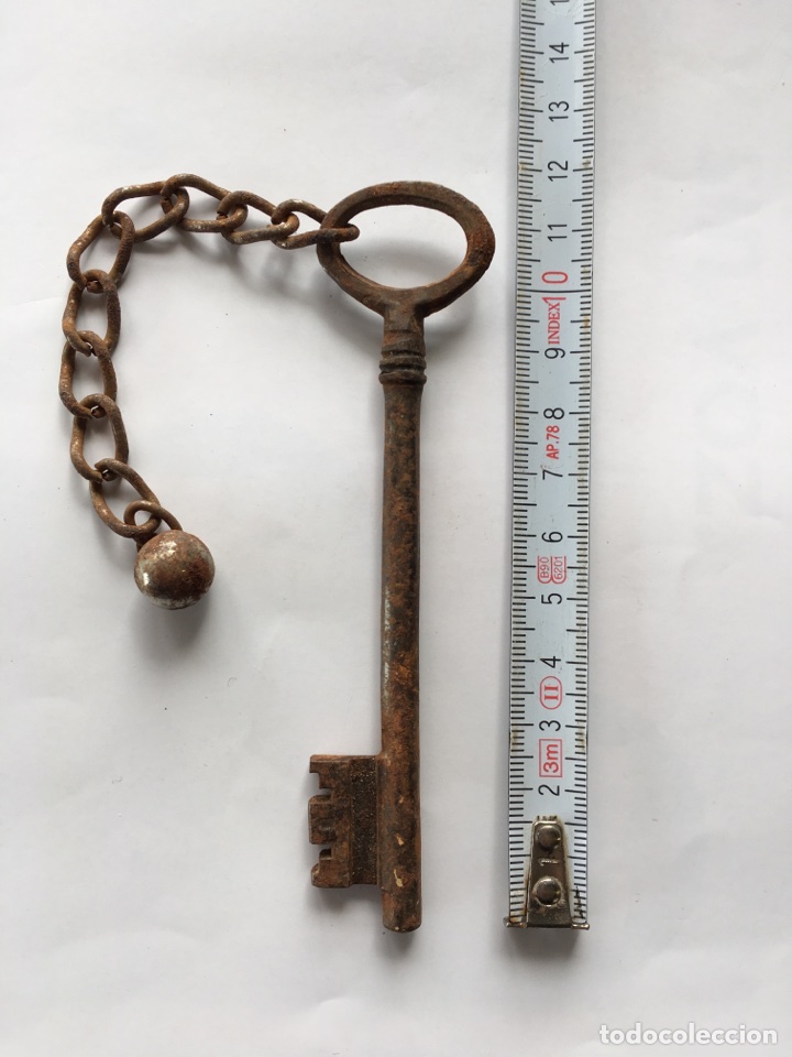 Antig&uuml;edades: Llave de forja.- Primer cuarto del Siglo XX - Foto 1