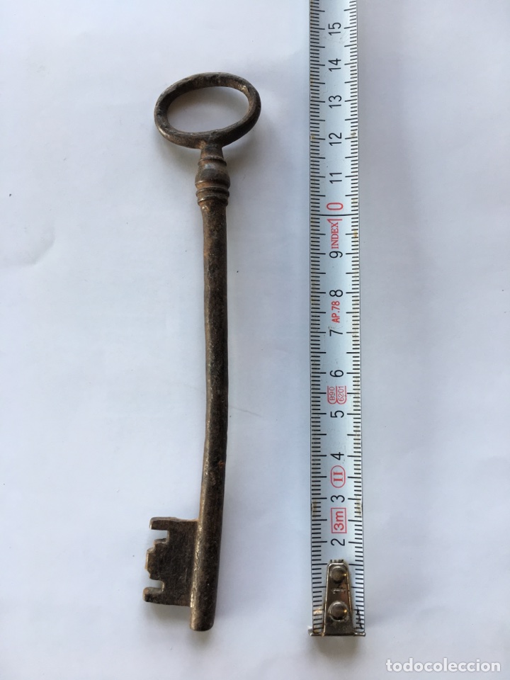 Antig&uuml;edades: Llave de forja.- (h.1920) - Foto 1