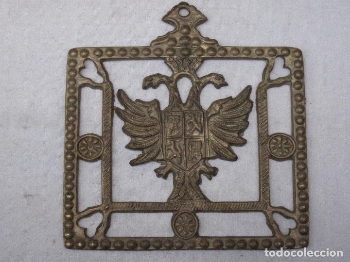 Antig&uuml;edades: ESCUDO EN BRONCE DE TOLEDO. - Foto 1