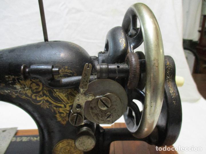 Antig&uuml;edades: MAQUINA DE COSER SINGER, ESCOCIA 1925 - Foto 4