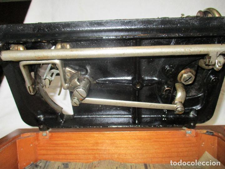 Antig&uuml;edades: MAQUINA DE COSER SINGER, ESCOCIA 1925 - Foto 9