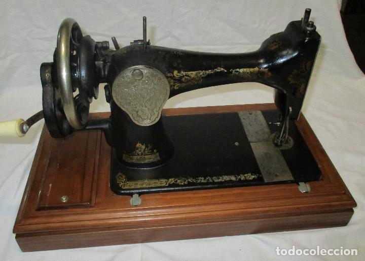 Antig&uuml;edades: MAQUINA DE COSER SINGER, ESCOCIA 1925 - Foto 10