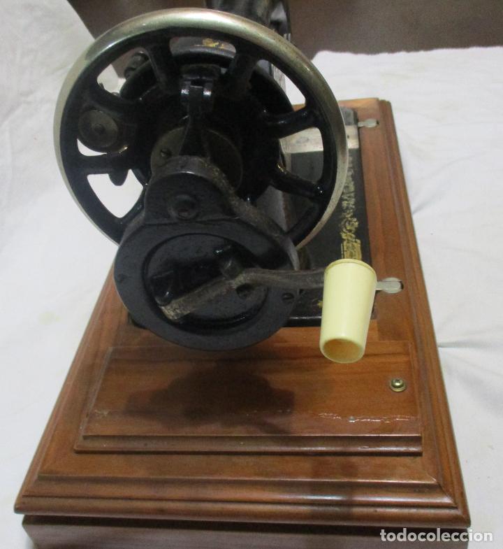 Antig&uuml;edades: MAQUINA DE COSER SINGER, ESCOCIA 1925 - Foto 11