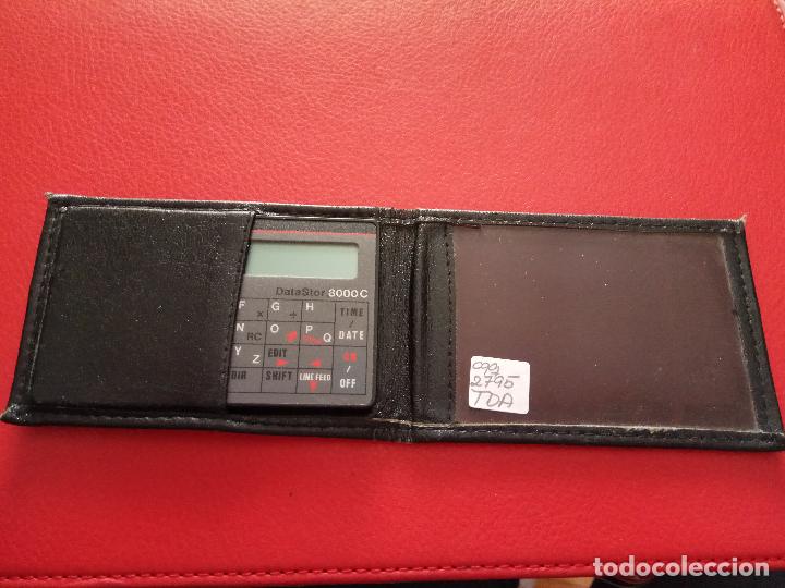 Antig&uuml;edades: CALCULADORA SELECTRONICS DATA STOR 8000C CON FUNDA TIPO CARTERRA - Foto 7