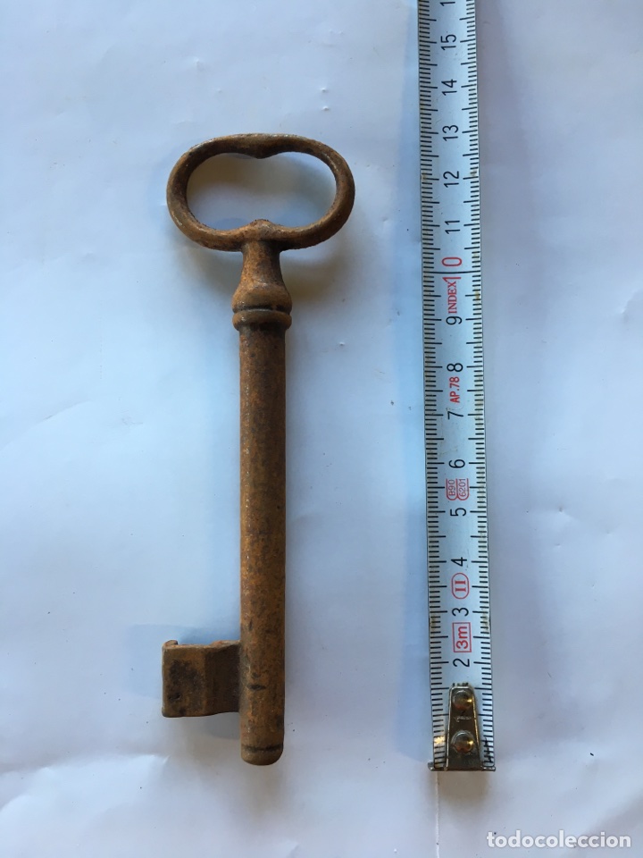 Antig&uuml;edades: Llave de forja.- (h.1920) - Foto 1