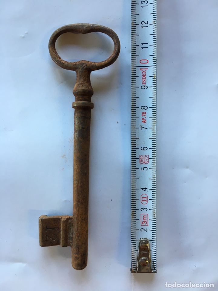 Antig&uuml;edades: Llave de forja.- (h.1920) - Foto 1