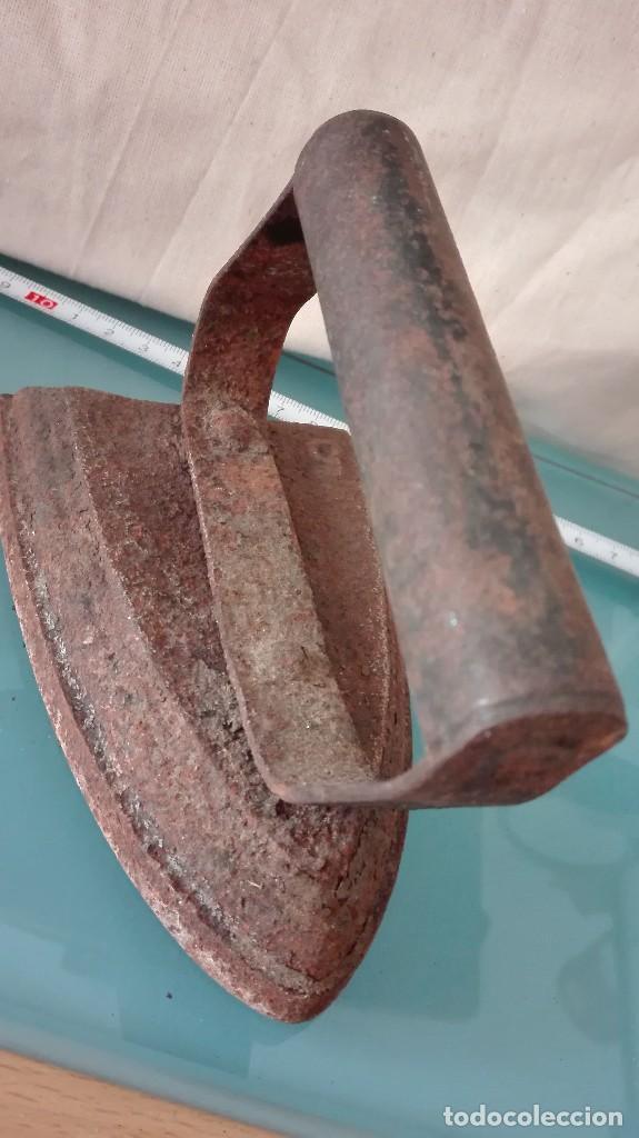 Antig&uuml;edades: ANTIGUA PLANCHA DE HIERRO N&deg; 5 - Foto 5