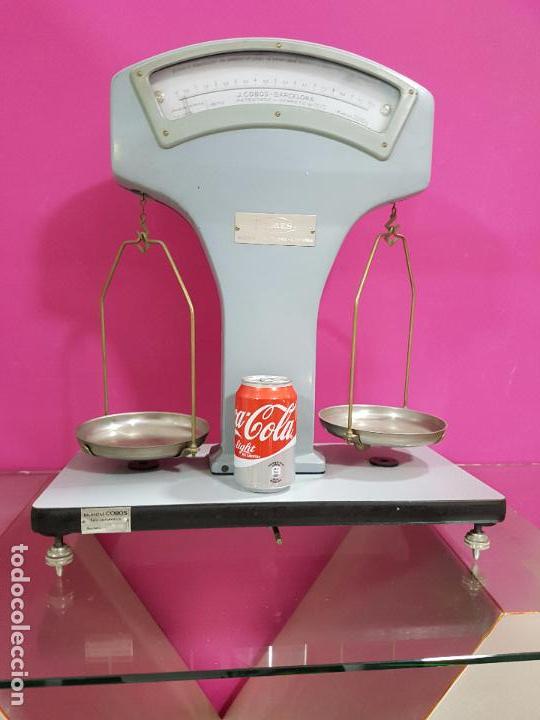 Antig&uuml;edades: Balanza precision Metal J.Cobos - Foto 2