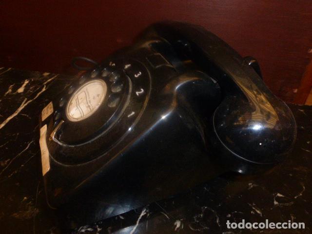 Tel&eacute;fonos: ANTIGUO TELEFONO NEGRO - Foto 3