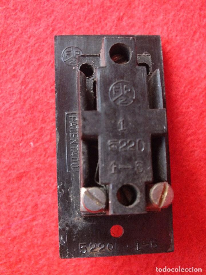 antiguo interruptor doble para empotrar marca s - Compra venta en  todocoleccion