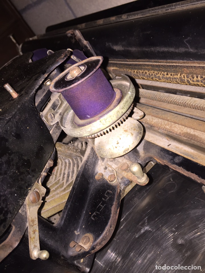 Antig&uuml;edades: M&aacute;quina de escribir Adler - Foto 5