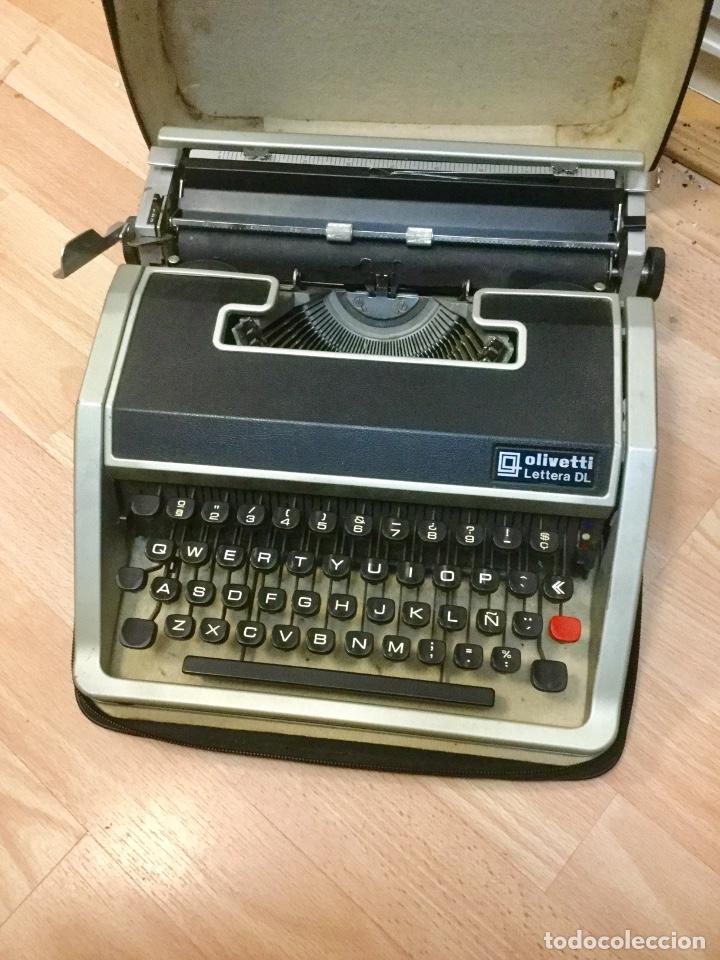 Antig&uuml;edades: Maquina de escribir Olivetti  Lettera DL - Foto 1