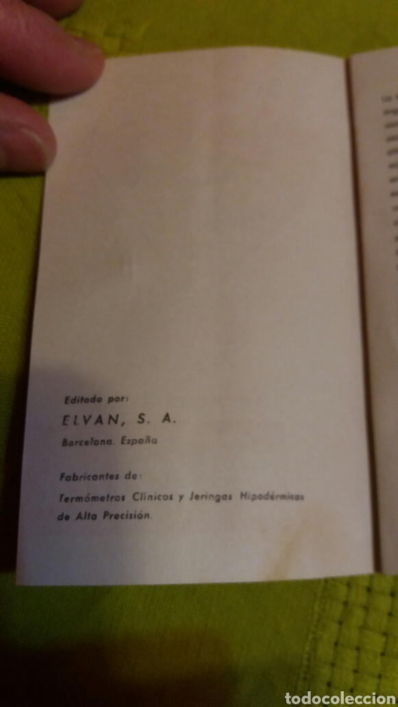 Antig&uuml;edades: FOLLETO TERMOMETRO CIMA - Foto 5