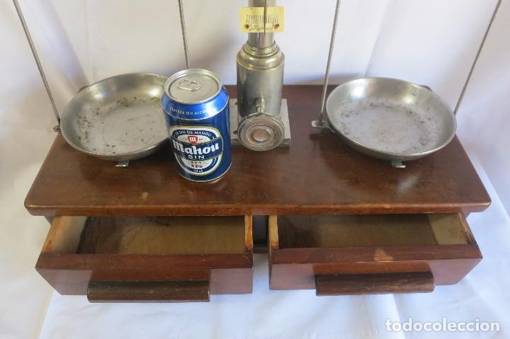 Antig&uuml;edades: antigua balanza grande de 1 kilo - Foto 3