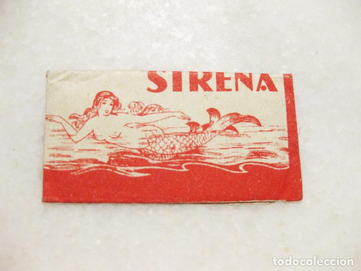 Antig&uuml;edades: HOJA DE AFEITAR DE LA MARCA SIRENA - Foto 1
